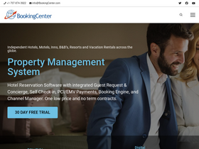 'bookingcenter.com' screenshot