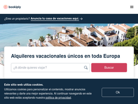 'bookiply.es' screenshot