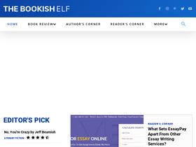 'bookishelf.com' screenshot