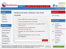 'booklooker.de' screenshot