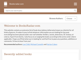 'booksradar.com' screenshot