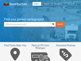 'bookyoursite.com' screenshot