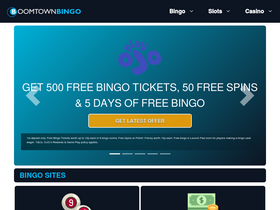 'boomtownbingo.com' screenshot
