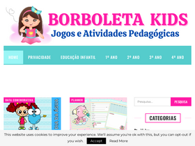 'borboletakids.com.br' screenshot