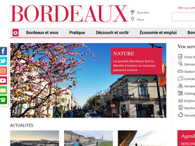 'bordeaux.fr' screenshot