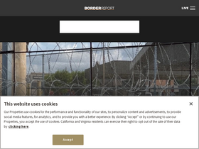 'borderreport.com' screenshot