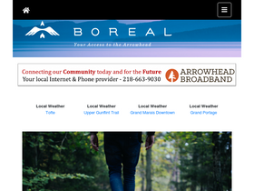 'boreal.org' screenshot