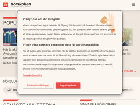 'borskollen.se' screenshot