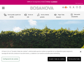 'bosanova.es' screenshot