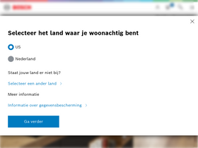 'bosch-home.nl' screenshot