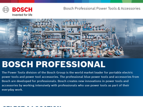 'bosch-professional.com' screenshot