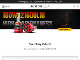'boslla.com' screenshot