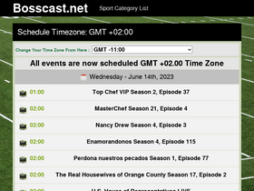 'bosscast.net' screenshot