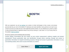'bostik.com' screenshot