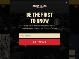 'bostoncalling.com' screenshot