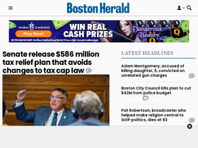 'bostonherald.com' screenshot