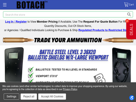 'botach.com' screenshot