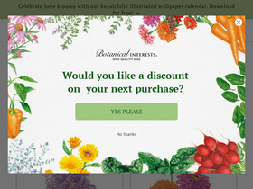 'botanicalinterests.com' screenshot