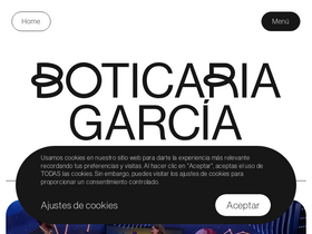 'boticariagarcia.com' screenshot