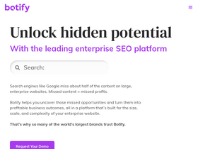 'botify.com' screenshot