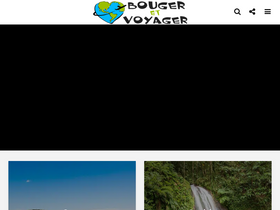 'bouger-voyager.com' screenshot