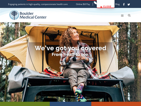 'bouldermedicalcenter.com' screenshot