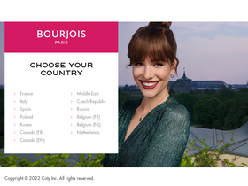'bourjois.com' screenshot