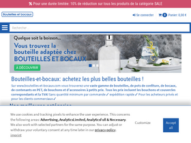 'bouteilles-et-bocaux.com' screenshot