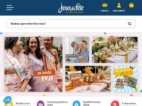 'boutique-jourdefete.com' screenshot