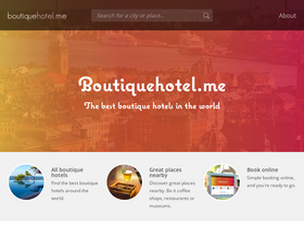 'boutiquehotel.me' screenshot