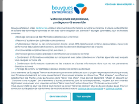 'bouyguestelecom-entreprises.fr' screenshot
