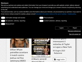 'boxeringweb.net' screenshot
