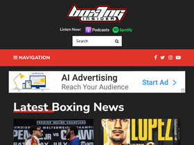 'boxinginsider.com' screenshot