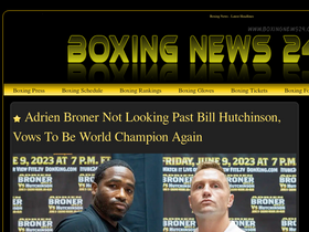 'boxingnews24.com' screenshot