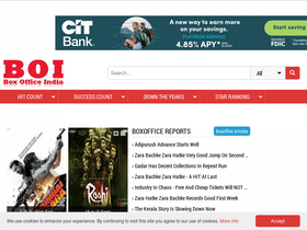 'boxofficeindia.com' screenshot