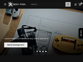 'boxypixel.com' screenshot