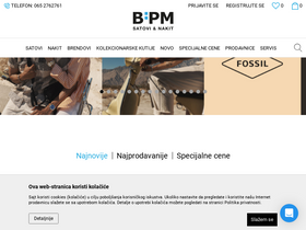'bpmsatovi.com' screenshot