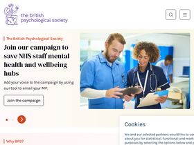 'bps.org.uk' screenshot