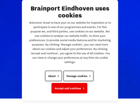 'brainporteindhoven.com' screenshot