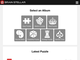 'brainstellar.com' screenshot