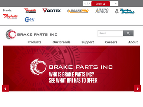 'brakepartsinc.com' screenshot