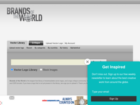 'brandsoftheworld.com' screenshot