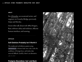 'brandur.org' screenshot