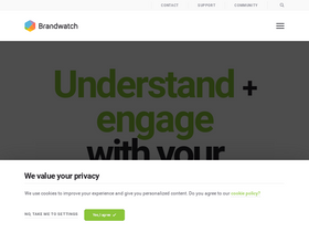 'brandwatch.com' screenshot