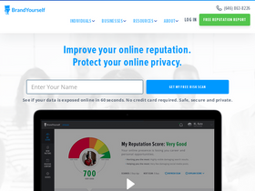 'brandyourself.com' screenshot