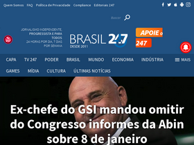 'brasil247.com' screenshot