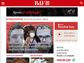 'brasildefato.com.br' screenshot
