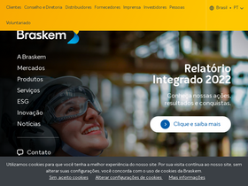 'braskem.com.br' screenshot