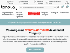 'braultetmartineau.com' screenshot