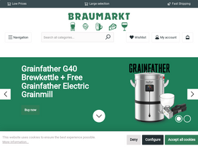 'braumarkt.com' screenshot